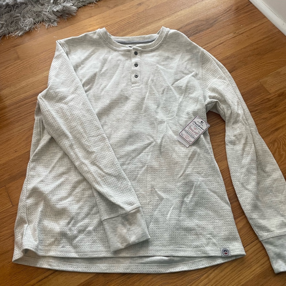 Flag & Anthem oatmeal Henley